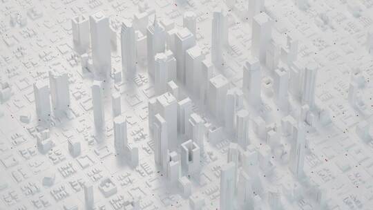 白色城市——外企风格模板