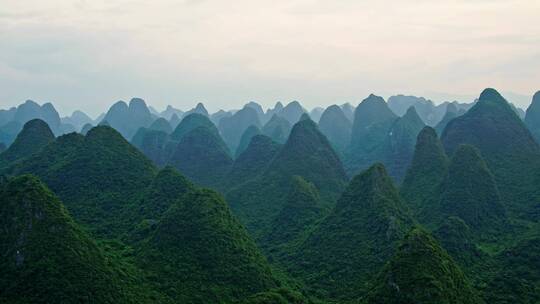 广西桂林山水航拍