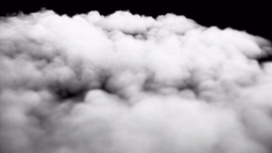 【Alpha通道】环境烟雾白色云海延时动画