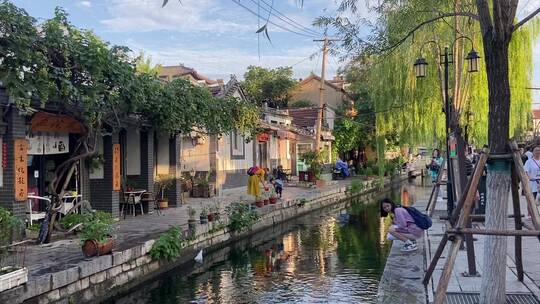 济南百花洲景区，烟火气的旅游景点