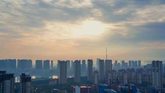 4k城市延时风景拍摄