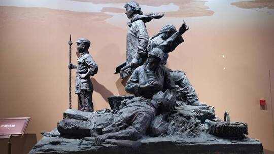 4K抗日英雄雕像-沂蒙丰碑沂蒙精神