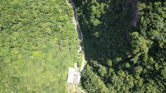 湖北神农大峡谷4A景区航拍视频素材模板下载