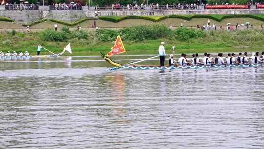 端午划龙舟高清素材