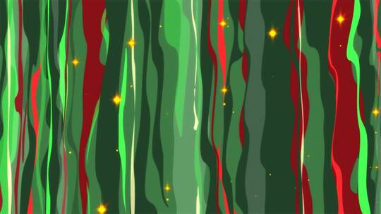 红绿背景雪花圣诞主题 (4)