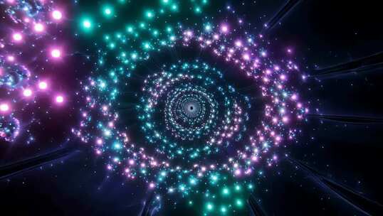 炫彩粒子光效动态背景