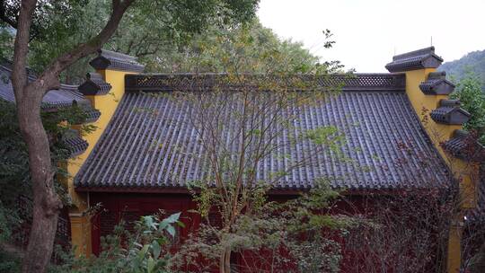 杭州飞来峰永福寺禅院风景