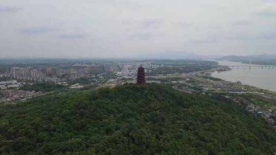 江西吉安城市风光航拍