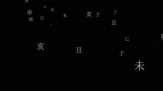 生辰八字飘落视频带通道