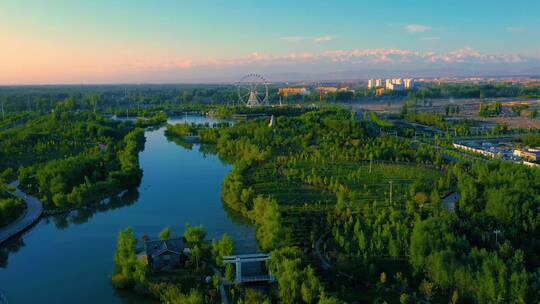 新疆阿克苏多浪河公园