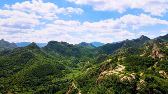 辽宁山川山脉自然风光绿水青山原生态