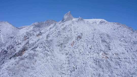 秦岭分水岭  冰雪世界