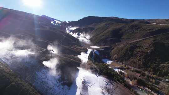 Sierra Nevada，滑雪场，西班