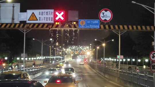 广州海珠桥夜景_8K
