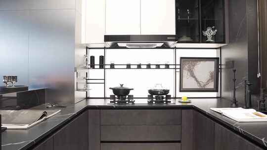 现代风格厨房餐厅空间展示