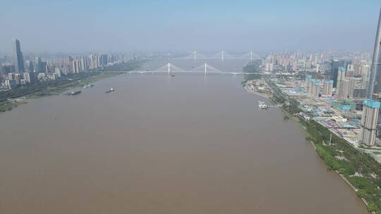 武汉城市风光地标建筑航拍
