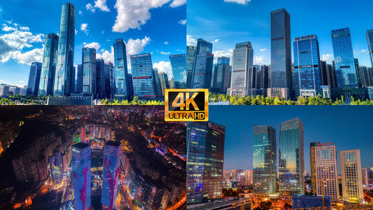 城市延时拍摄，城市延时素材，城市航拍