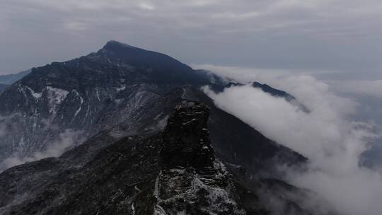 贵州铜仁梵净山5A景区航拍