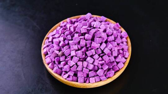 紫薯丁素材