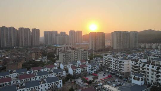 航拍 福建 泉州 惠安县 城市 风景视频素材模板下载