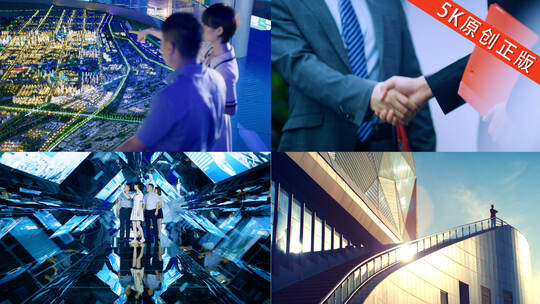 【合集】合作共赢高端商务成功人士高清在线视频素材下载