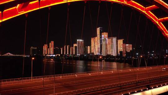 长沙福元路大桥夜景6