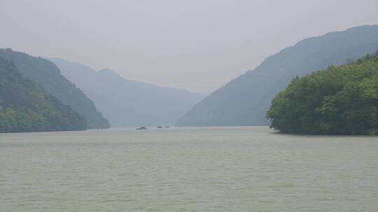 富春江江南水乡风景视频