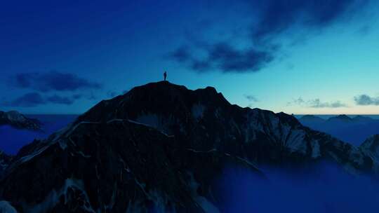 雪山 攀登者