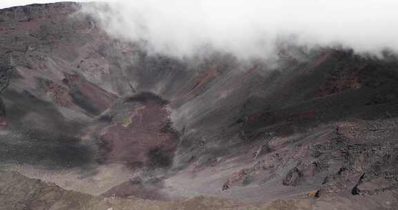 火山，火山，沙漠，荒野