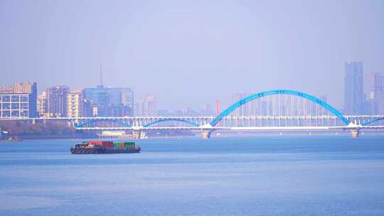 杭州复兴大桥建筑风景