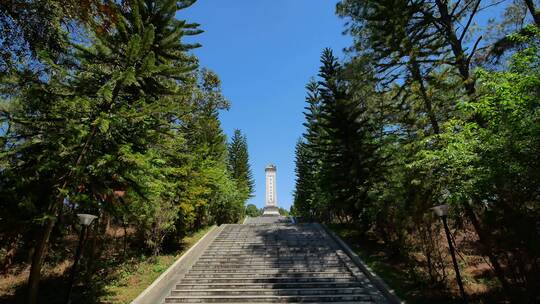 广西陆川县公园人民英雄纪念碑