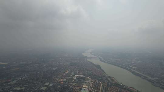 高空下的广东大地航拍