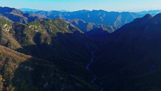 秦岭秋景