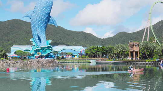 广东珠海长隆海洋公园鲸鲨馆外景