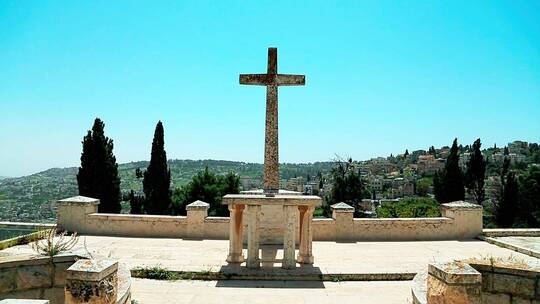 耶路撒冷的墓园视频素材模板下载