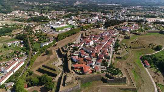 瓦伦要塞和城市？a do Minho，葡萄牙
