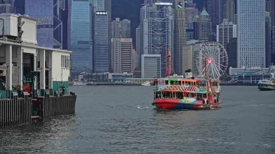 【正版素材】香港维多利亚港