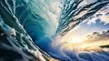 大海海浪浪花航拍视频合集高清在线视频素材下载