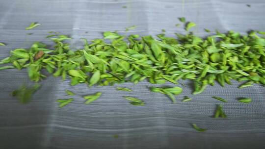 实拍现代化制茶车间茶叶生产加工制作过程视频素材模板下载
