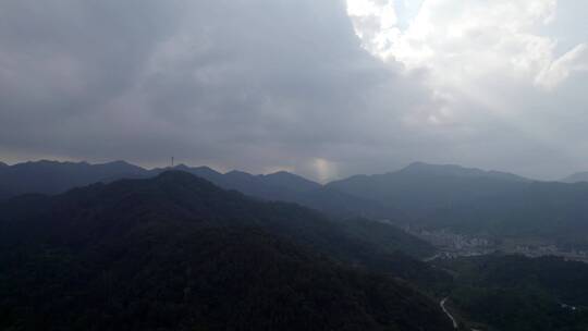 广东高州大山风景区夕阳朝阳日出日落