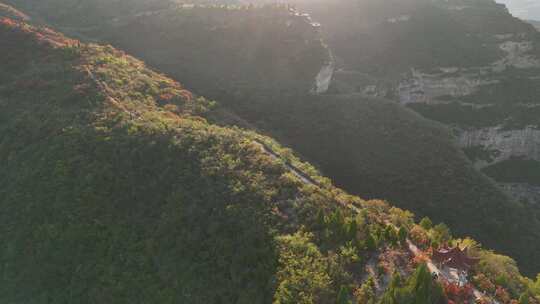 洛阳荆紫仙山红叶