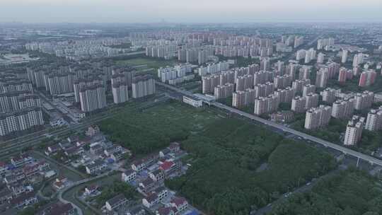 闵瑞路地铁站 浦江线 日景 夜景 航拍