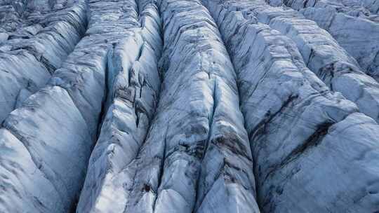 冰岛的Svnafellsjkull冰川