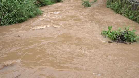 大雨后洪水