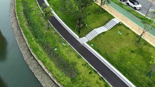 中国广东省佛山市顺德区东平新城麦家沙绿道