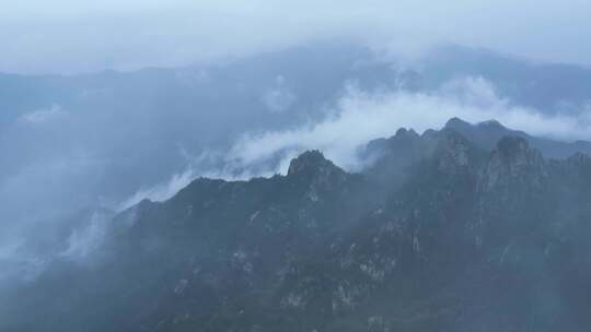 4K航拍河南洛阳老君山景区