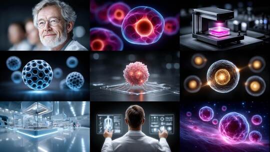 微观生命科技探索未来医疗高清在线视频素材下载