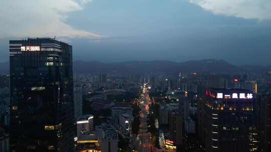 福建莆田东园东路夜景莆田夜景