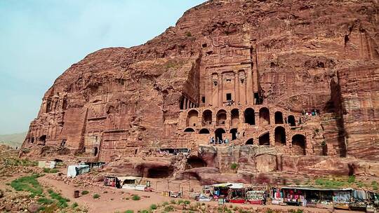 神秘的佩特拉古城