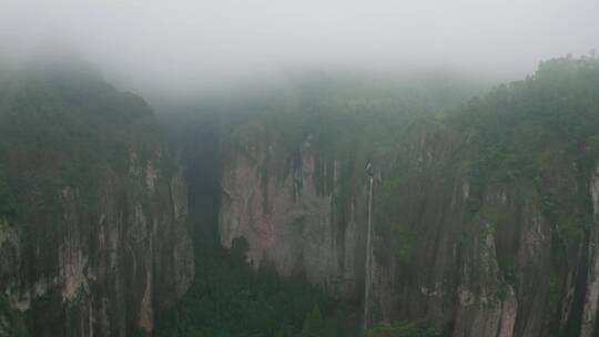 浙江温州雁荡山大龙湫景区航拍合集